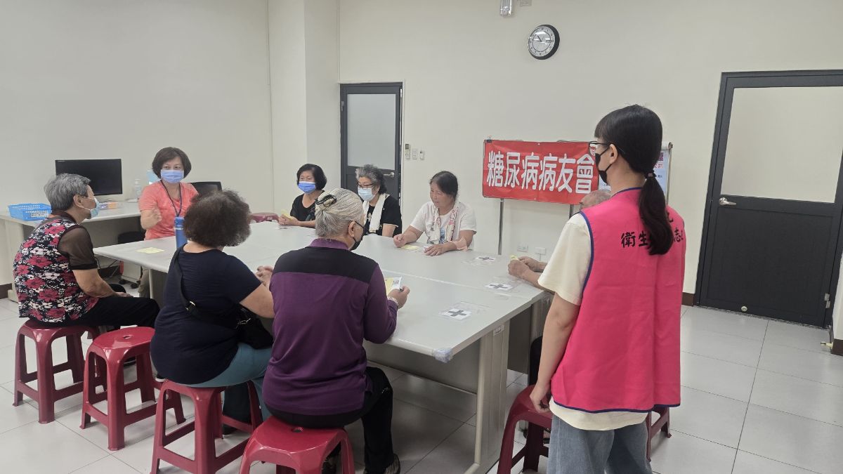 115年糖友支持團之正確飲食份量評估照片1