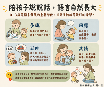 陪孩子說說話,語言力自然長大宣傳圖片